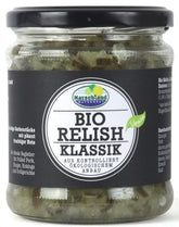 Relish-Salat mit Gurken, Paprika und Zwiebeln BIO 325 g - MARSCHLAND NATURKOST